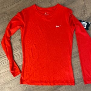 Red Nike shirt. Never worn!